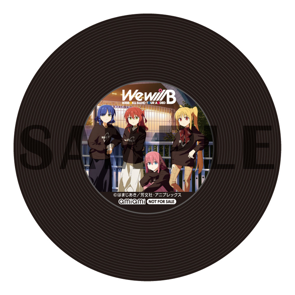 レコード型コースター（紙ジャケット付き）