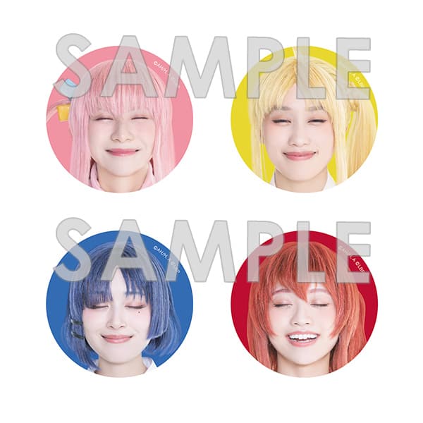 ランダムにっこり缶バッジ（全4種）